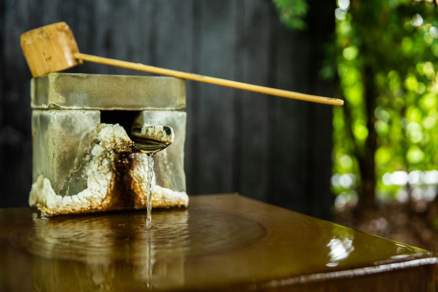 複住旅 コンセプト イメージ写真:御手水