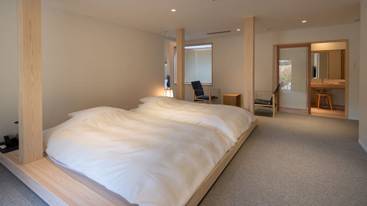 複住旅 コンセプト イメージ写真:ベッドルーム