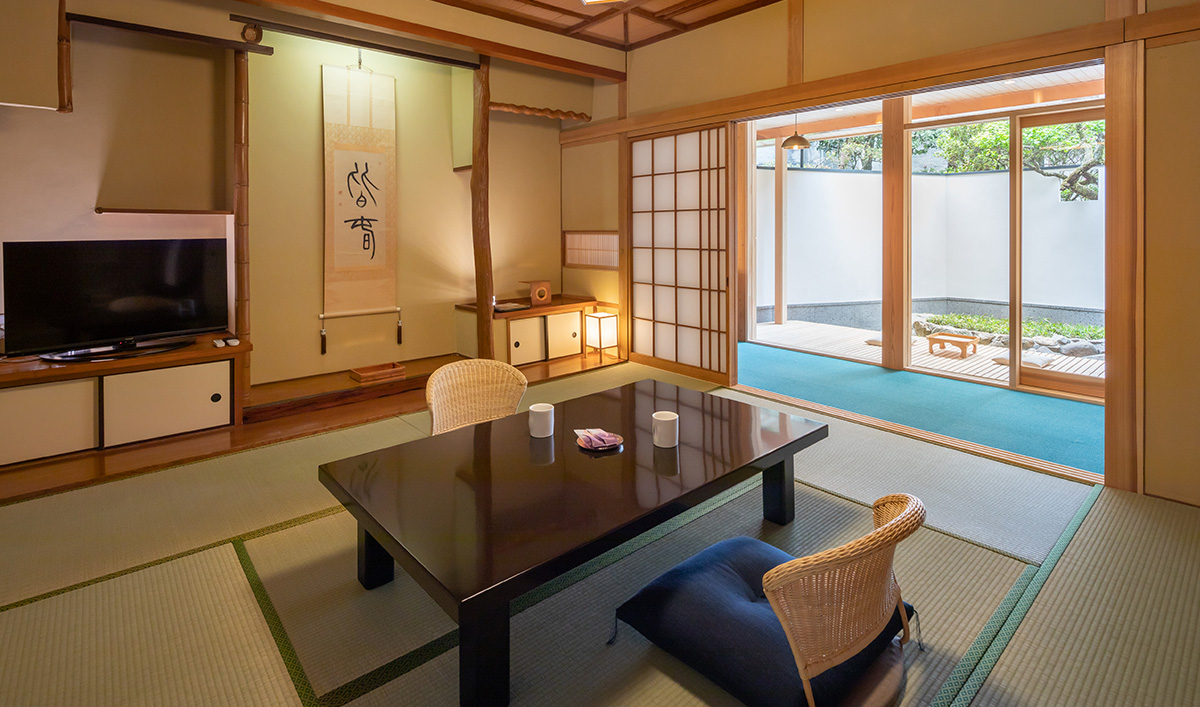 和多屋別荘の客室
